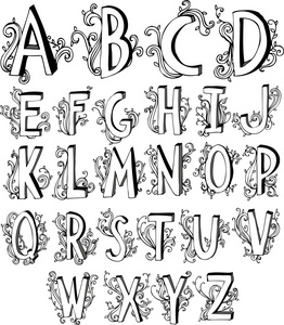 维多利亚时代的字体