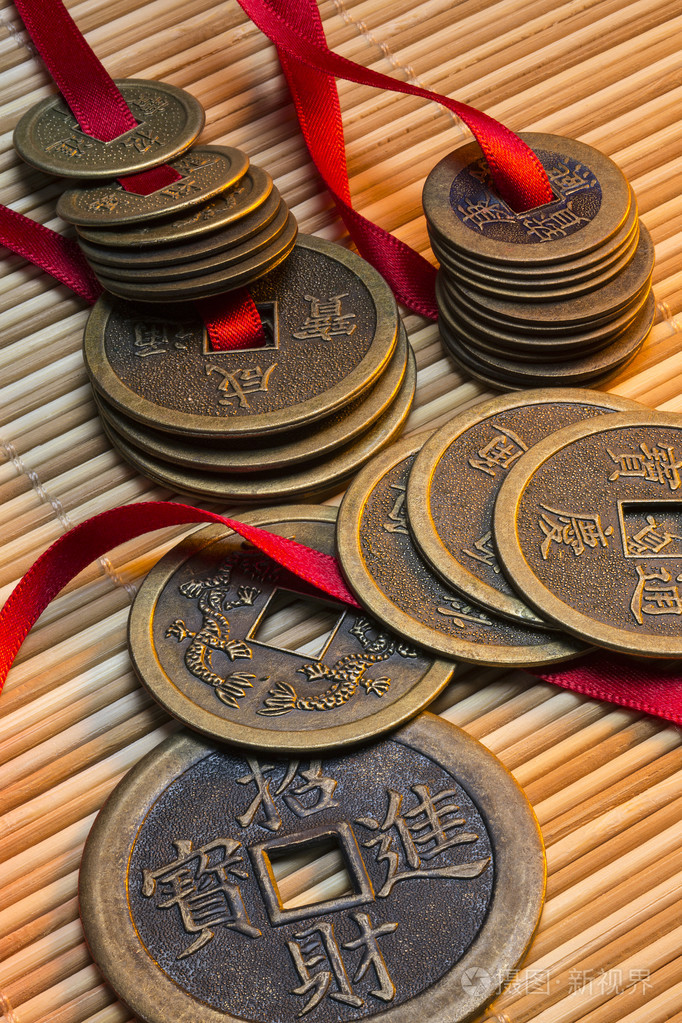 古色古香的中国金币-中国