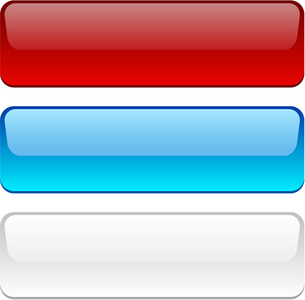 矩形三个矩形按钮照片