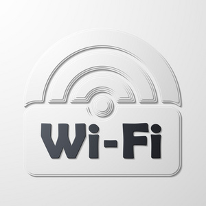 保税区 wifi，贴纸