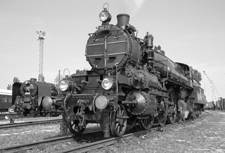 老蒸汽机车