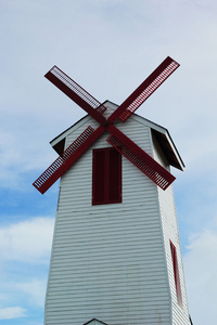 paysage de moulin  vent belle