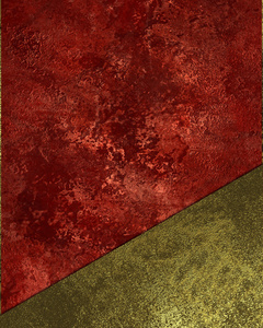 红色摇滚背景与黄金角。设计模板。设计网站