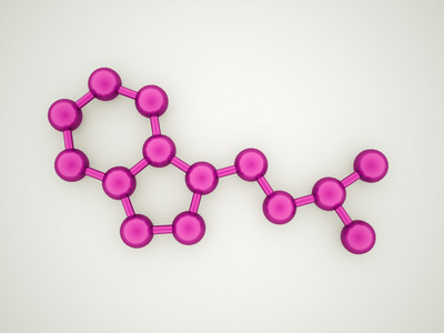 粉红色的分子概念