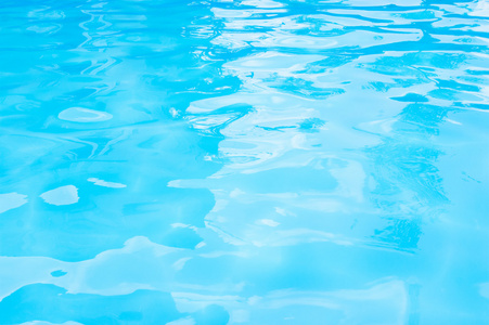详细池蓝色泳池起波纹水详细照片