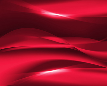 抽象红色背景穿着粉红色蝴蝶服装的忧郁的小女孩.