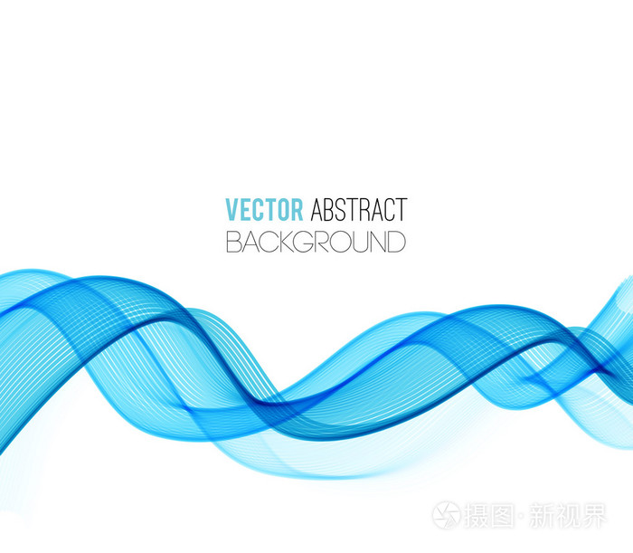 抽象的弧形的线条背景.模板设计