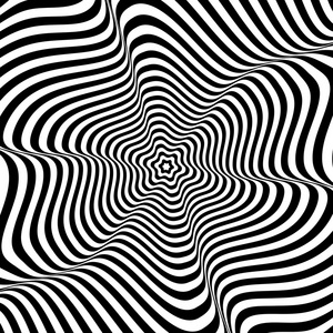 在雨中旋转运动水滴光学运动错觉图.移动单叶双曲面周围旋转的球体.