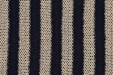 条纹针织的面料肌理照片