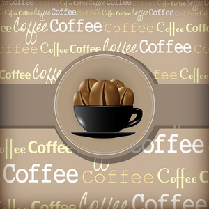 咖啡主题设计插图
