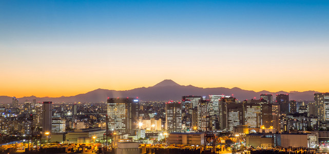 日本东京夜景