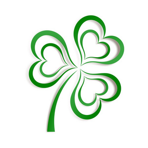 抽象三叶草图片