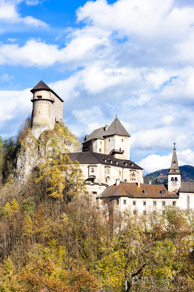 oravsky 城堡斯洛伐克