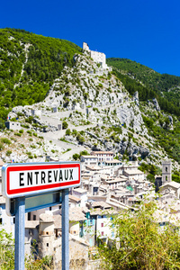 entrevaux，普罗旺斯法国