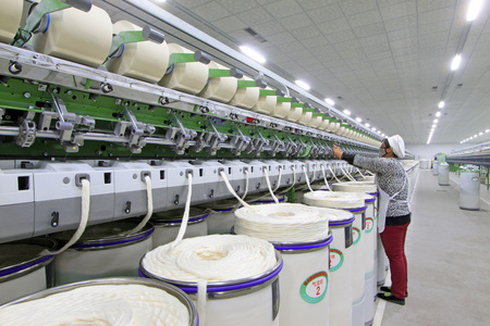 地板生产线纺纱厂机械和设备照片