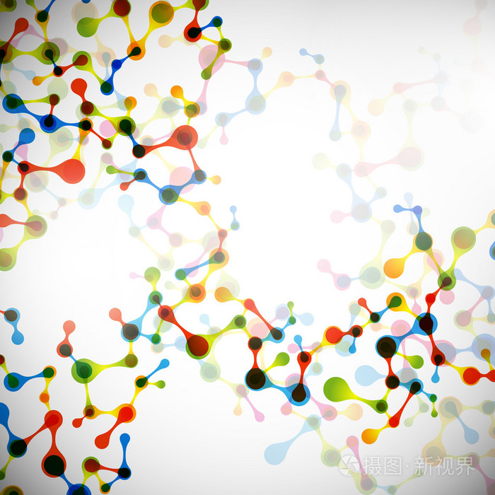 dna 分子的结构插画-正版商用图片0a08pu-摄图新视界