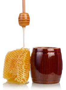 北斗七星和蜂蜜蜂蜜罐子图片