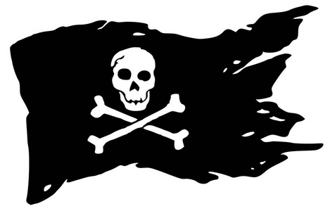 海盗旗唯美图片