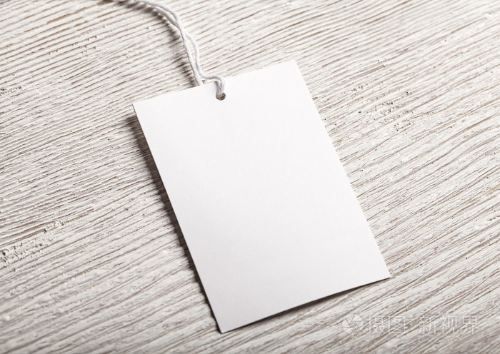 布标签标记空白样机