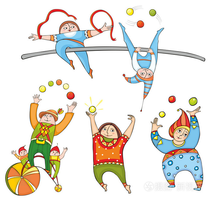 玩杂耍的人设置