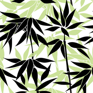 水竹叶竹叶图案照片