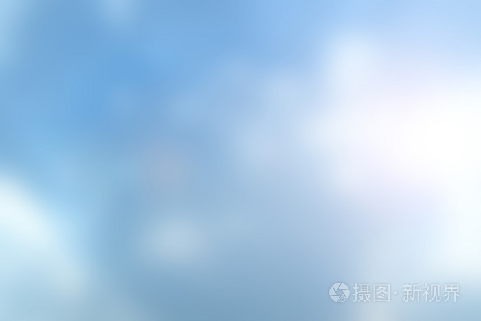 模糊的蓝色天空照片-正版商用图片0a1l8t-摄图新视界