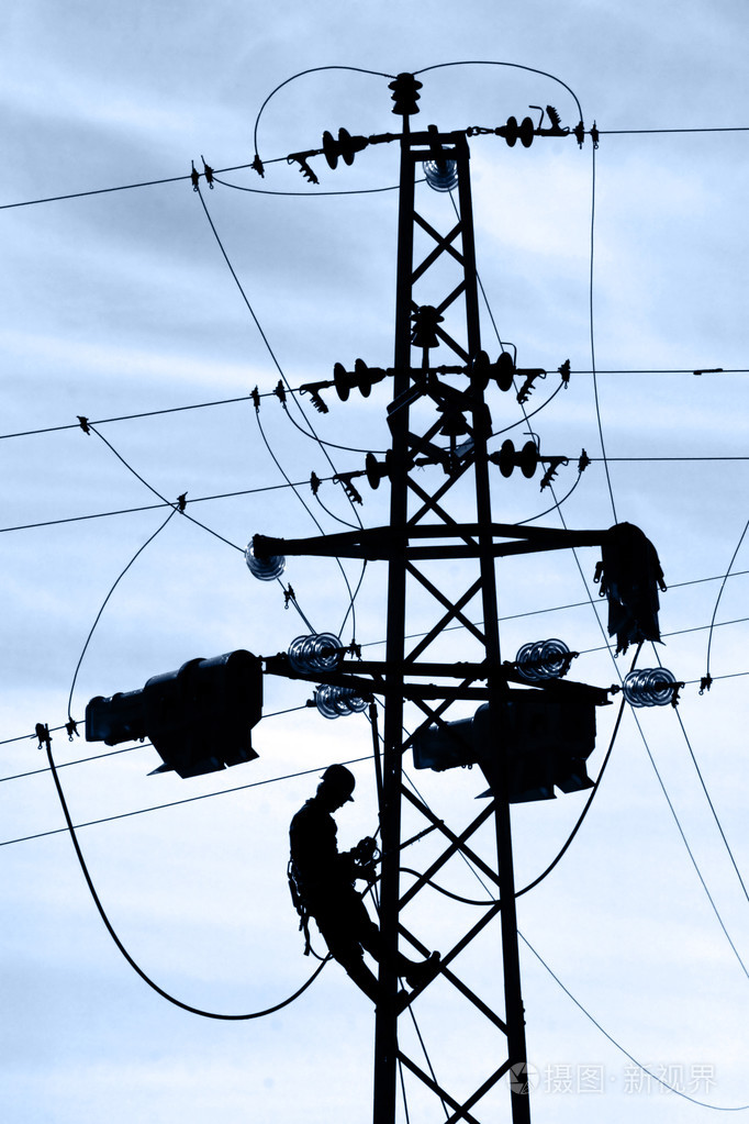 电力线工人