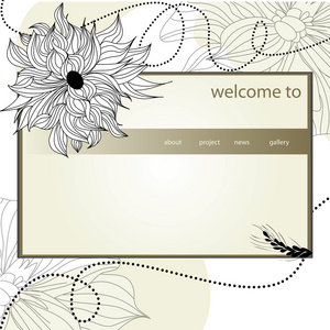 用鲜花网站设计模板