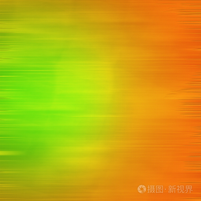抽象的橙色和绿色背景