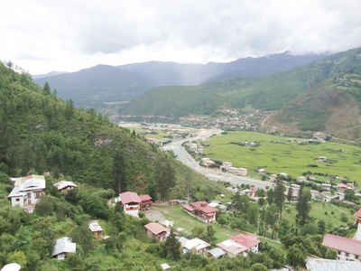 在不丹的风景