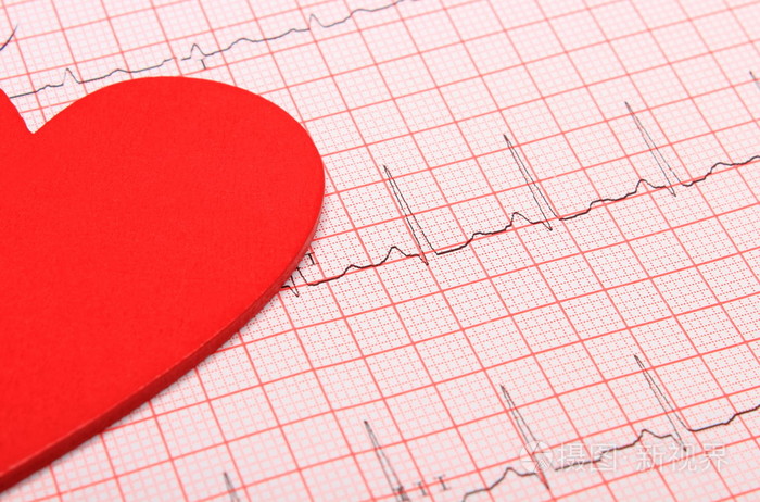 心电图图形报告和心的形状