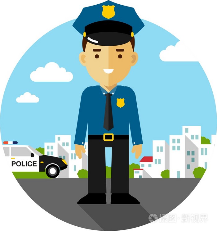 穿制服的警察