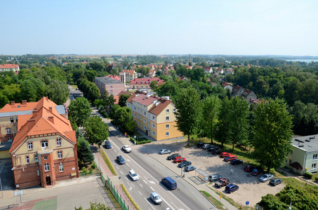 View of the city Giycko