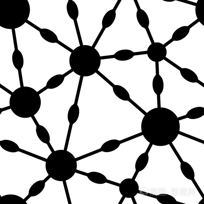 无缝的网状图案插画-正版商用图片0a3136-摄图新视界