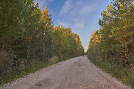 俄罗斯的乡村公路