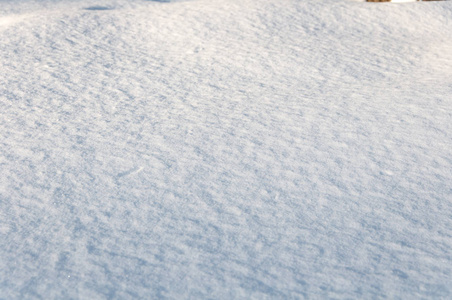 雪背景特写的纹理