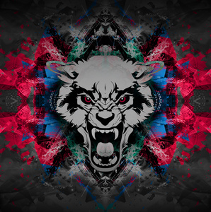 西伯利亚狼图片-西伯利亚狼素材-西伯利亚狼插画-摄图新视界