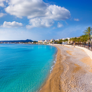 西班牙阿利坎特 javea xabia 海滩 la grava 海滩