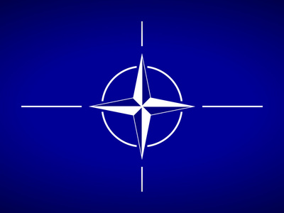 北大西洋公约组织北约旗照片