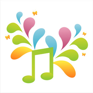 音符背景图片图片大全