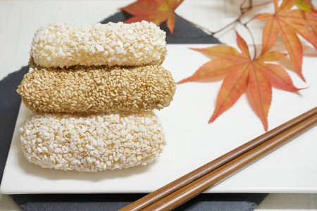 韩国传统饼干韩果, 谷韩菓照片