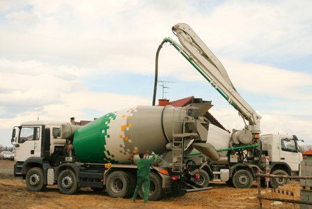 混凝土运输图片
