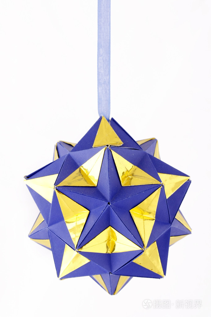 手工折纸kusudama纸球