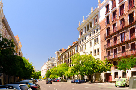 马德里街景视图