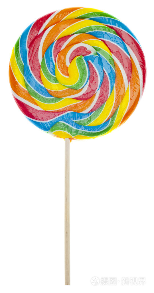 彩虹棒棒糖流行