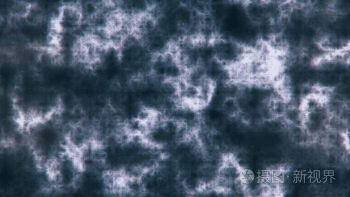 图形背景云的运动周期。云能量场的抽象背景