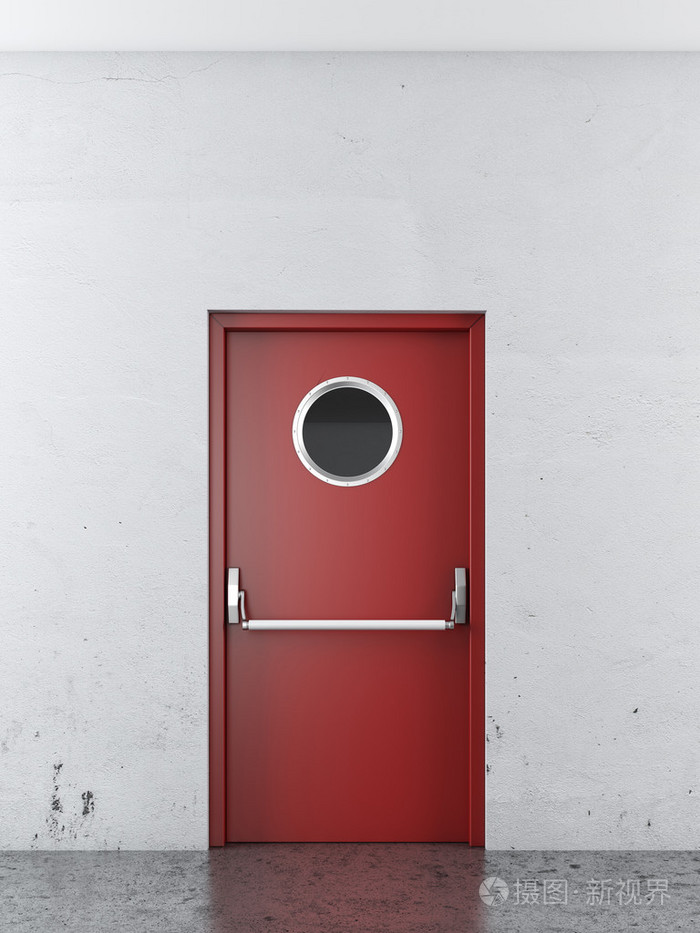 红? 紧急出口门