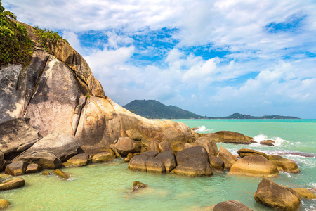 苏梅岛的拉迈海滩, 泰国在夏季的一天