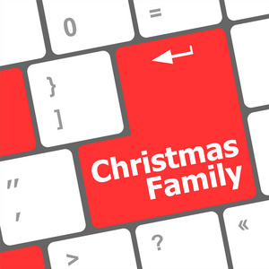 圣诞家庭消息按钮 键盘输入密钥