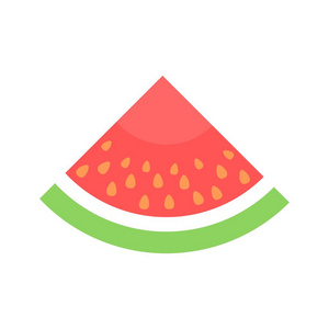 西瓜矢量图标图片